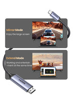 8K USB-C to HDMI Adapter Cable 60Hz High-Speed Video Lead