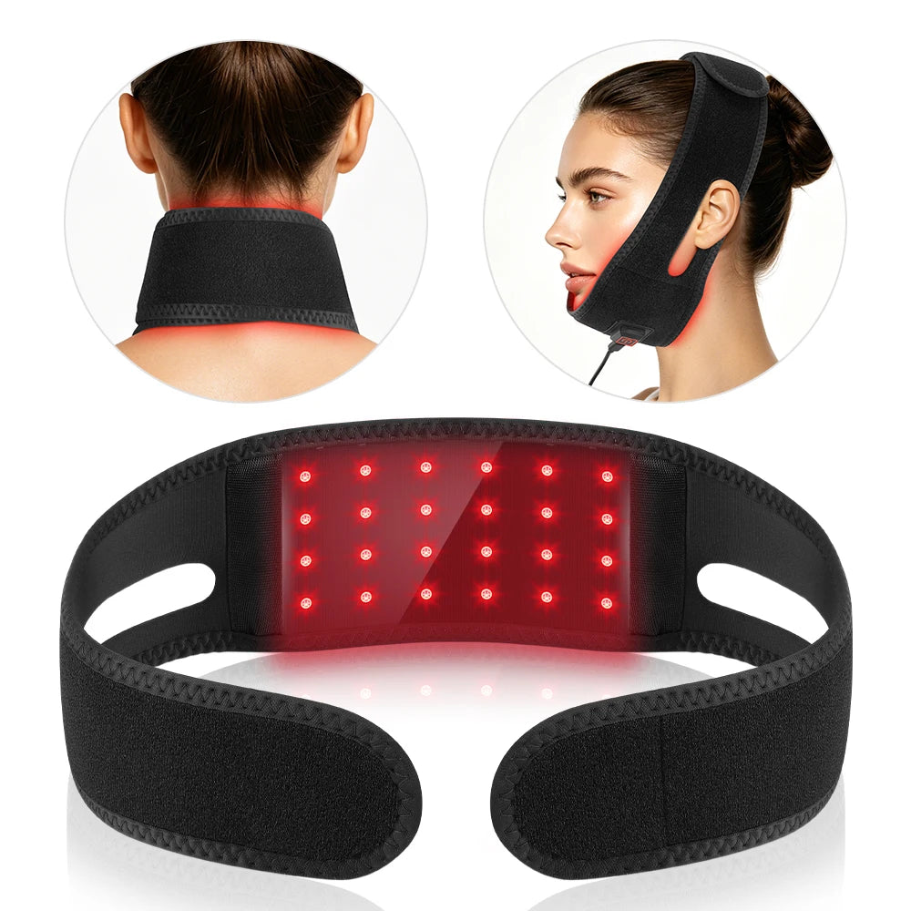 Red and Infrared Light Therapy Wrap for Face and Body