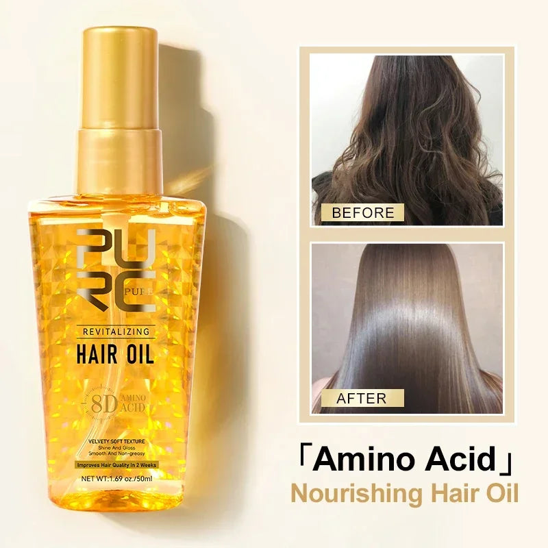Amino Acid Revitalizing Hair Oil for Dry and Damaged Hair - 1
