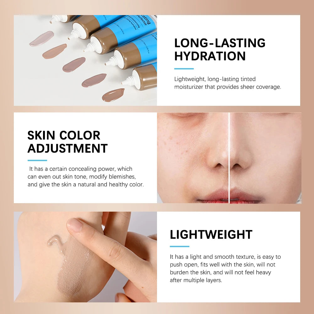 Hydrating Tinted Moisturizing Foundation Face Primer - 4
