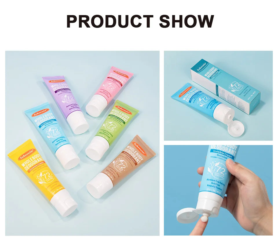 72-Hour Invisible Body Deodorant Cream - 16