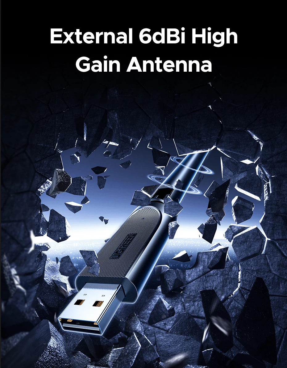 AX900 WiFi 6 and Bluetooth 5.4 USB Dual-Band Wireless Adapter