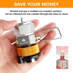 Camping Gas Canister Refill Adapter Converter