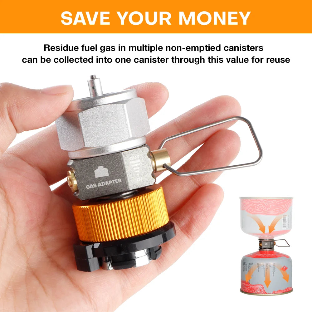 Camping Gas Canister Refill Adapter Converter