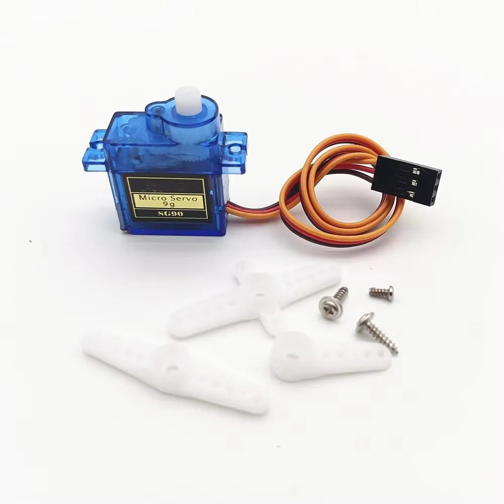 10PCS SG90 9G Micro Servo Motor for RC Robot Arm 180 or 360 Degree