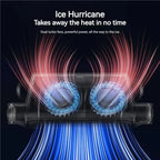 3 Speed Rechargeable Car Seat Cooling Fan with 3000mAh Battery