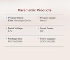 3-in-1 Cordless Vibration Knee, Shoulder and Elbow Massager