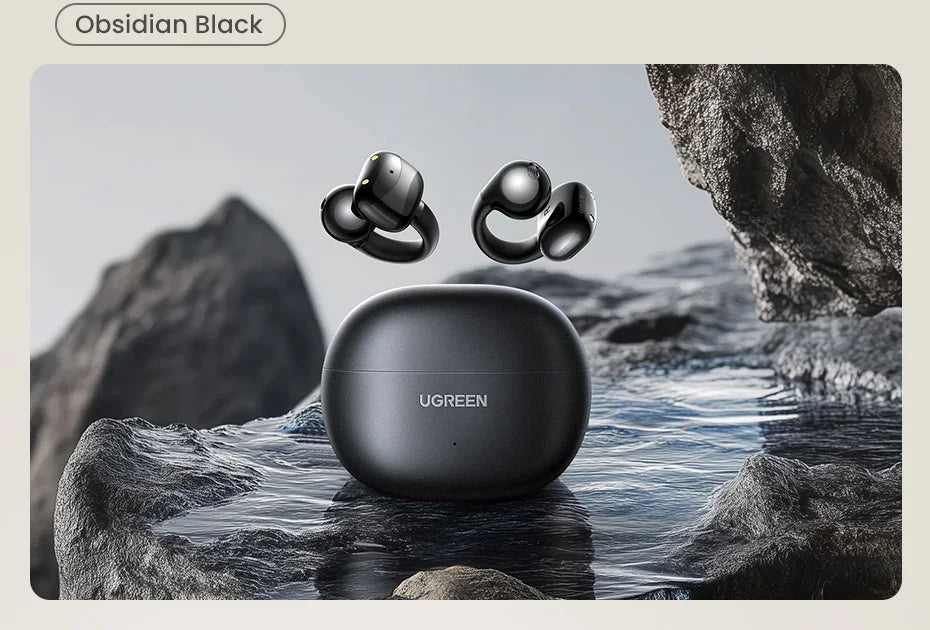 Open-Ear Bluetooth 5.4 Wireless Clip Earbuds