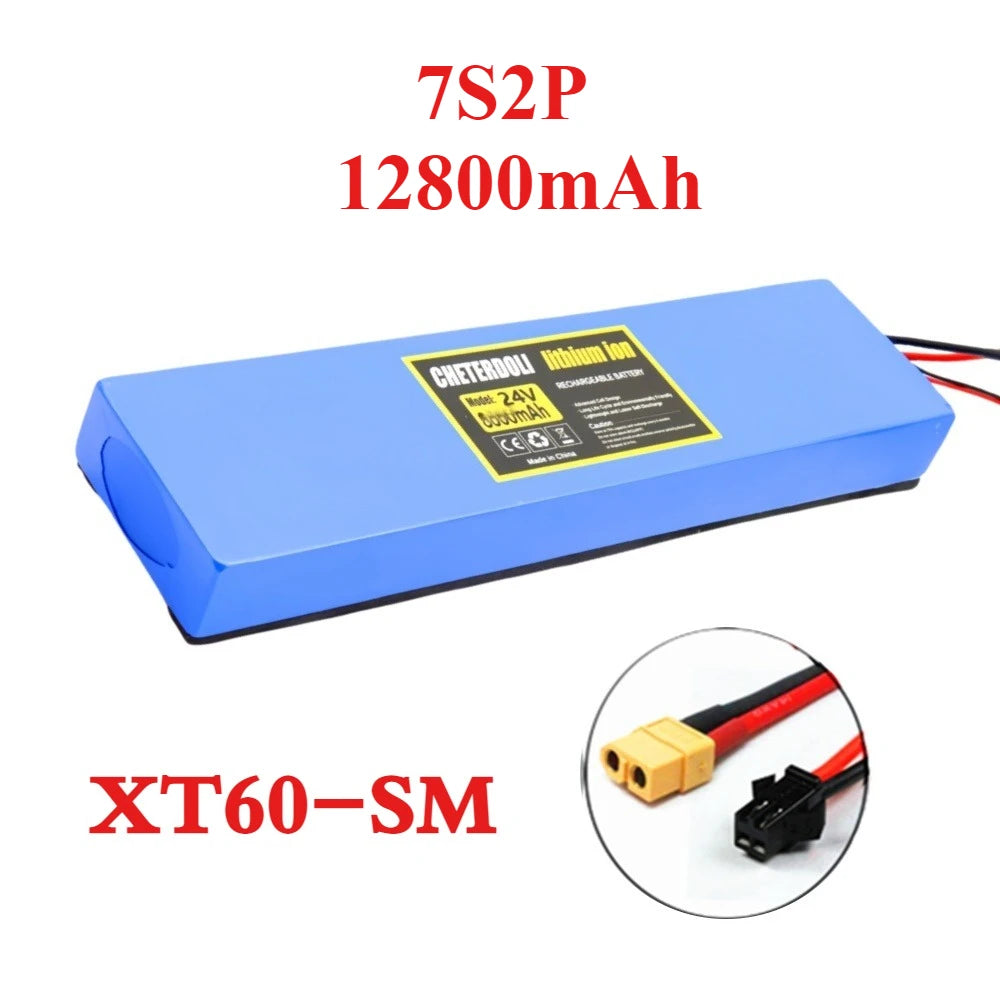 24V 12.8Ah Li-ion Battery for Electric Scooters and Bicycles