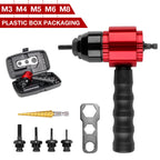 Electric Drill Rivet Nut Gun Adapter Tool M3-M8