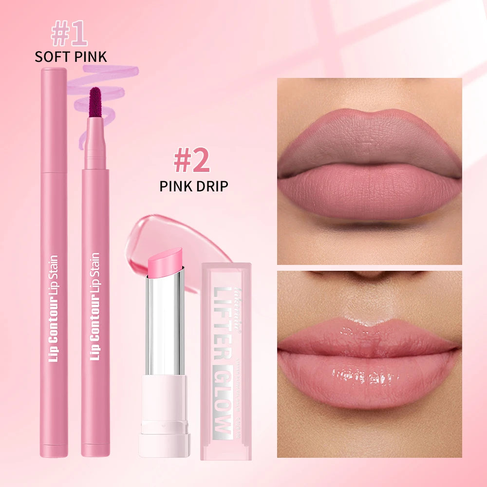 Hydrating Lip Contour and Balm Makeup Kit