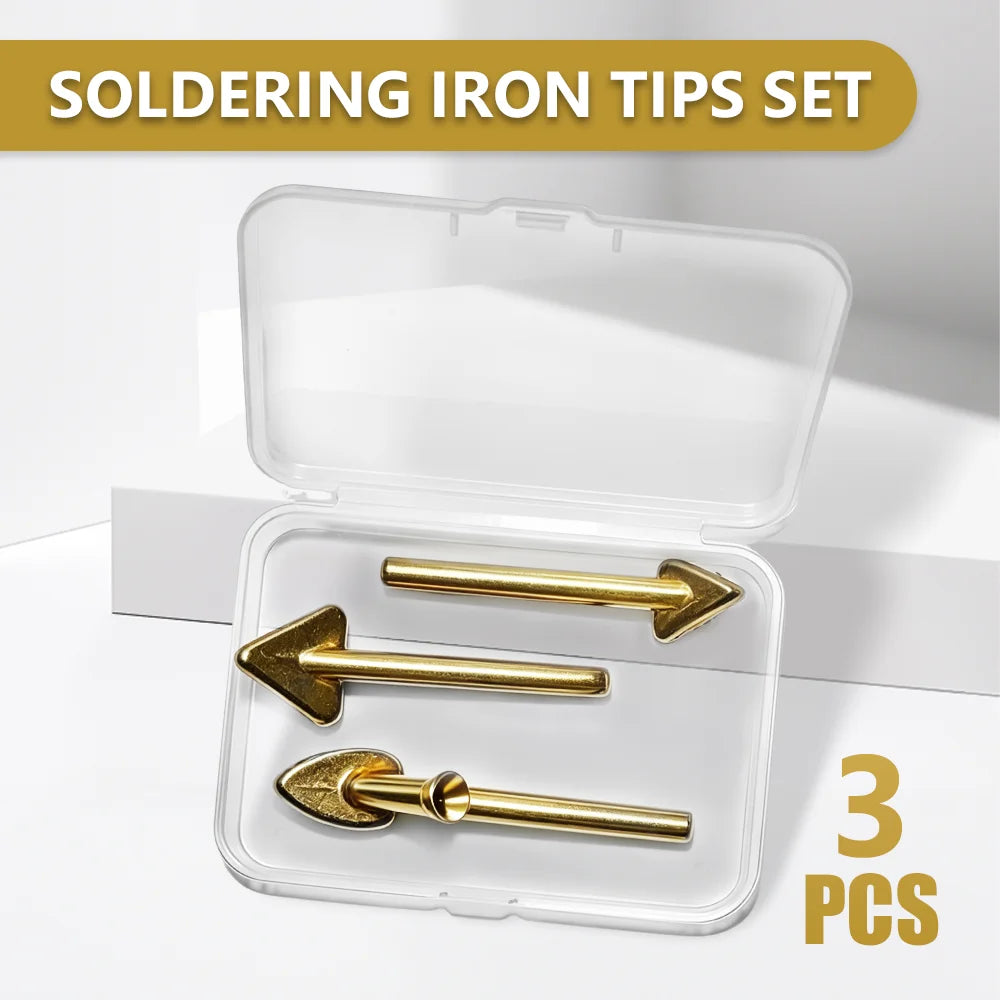 Replacement Welding Iron Tips for Plastic Repair