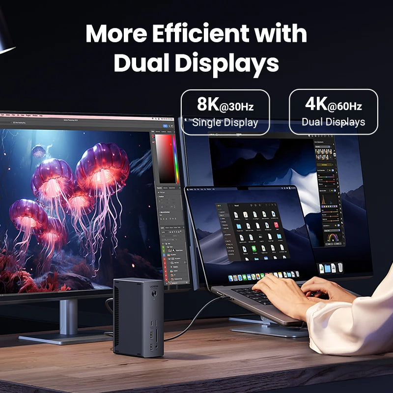 13-in-1 Thunderbolt 4 Docking Station for Laptops