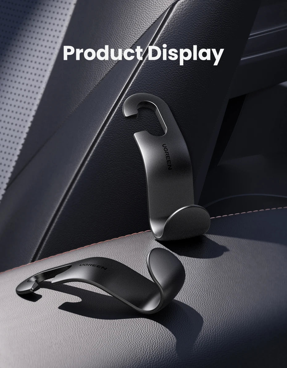 Adjustable Car Backseat Headrest Storage Hook - 17