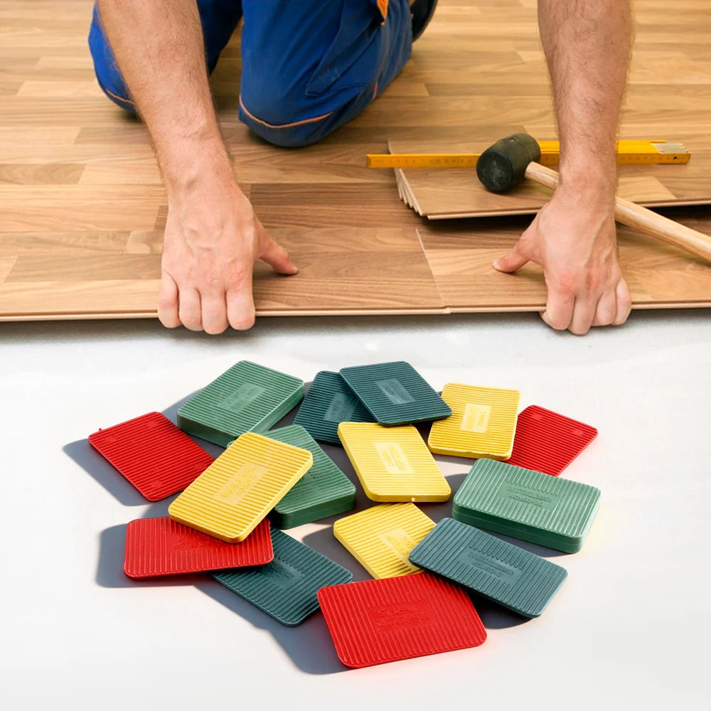 Plastic Leveling Shims and Wedges for Furniture and Windows