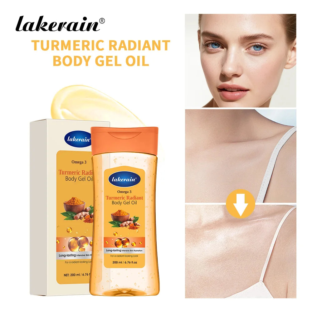 Radiant Nourishing Body Gel Oil for Dry Skin