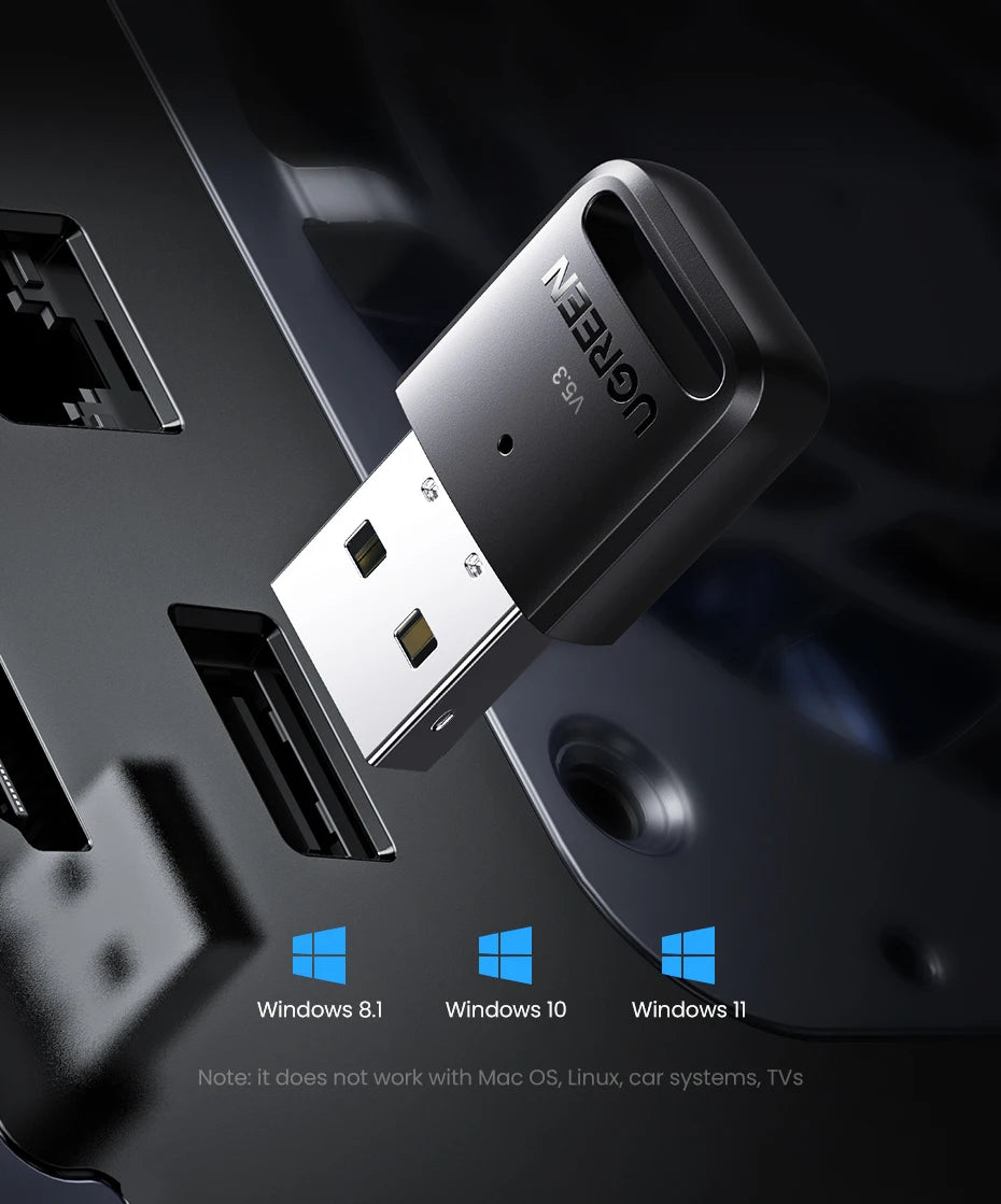 USB Bluetooth 5.4 Adapter for PC Wireless Connectivity