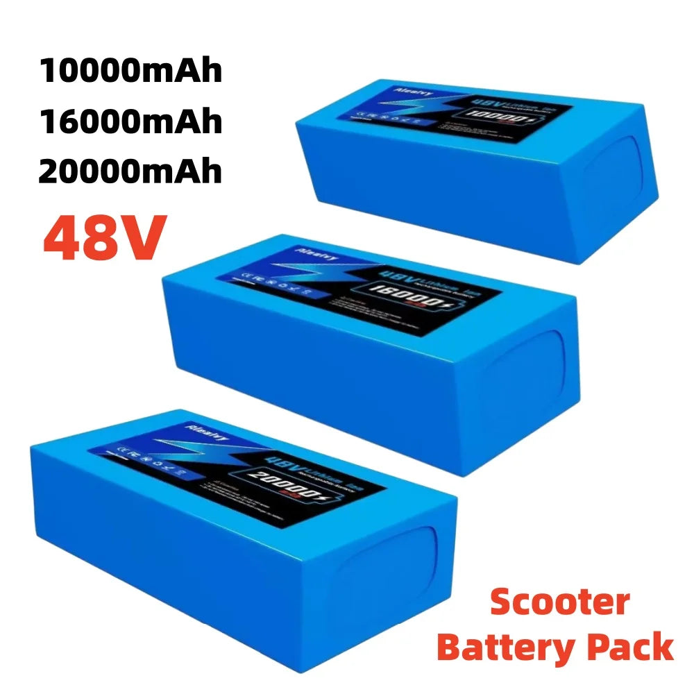 48V Lithium-Ion Battery Pack for Electric Bikes and Scooters