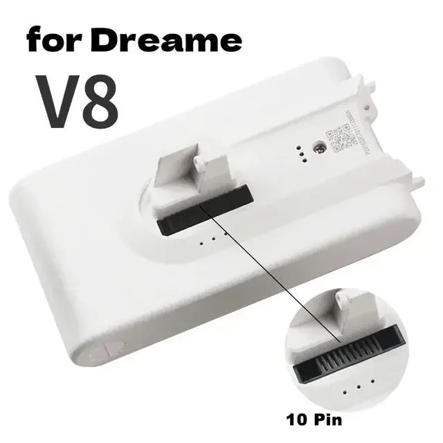 Replacement 25.2V Lithium-Ion Battery for Cordless Vacuum Cleaners