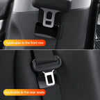 Adjustable Car Seat Belt Fixing Clips Magnetic Stabilizer 2 Pack