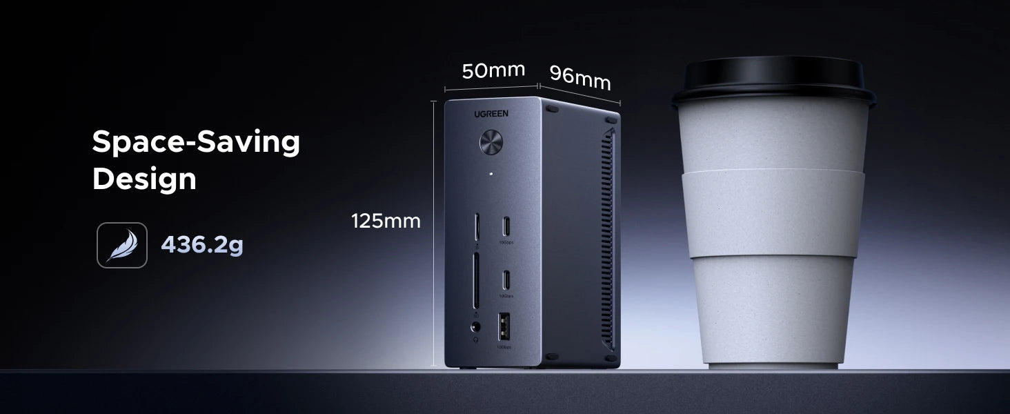 14-in-1 USB-C Triple Display Docking Station with 140W Power Delivery - 25