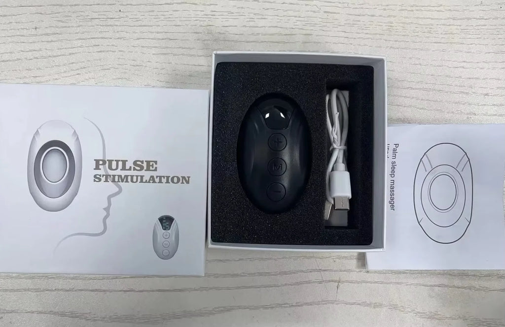 Microcurrent Handheld Sleep Aid Device for Stress and Anxiety