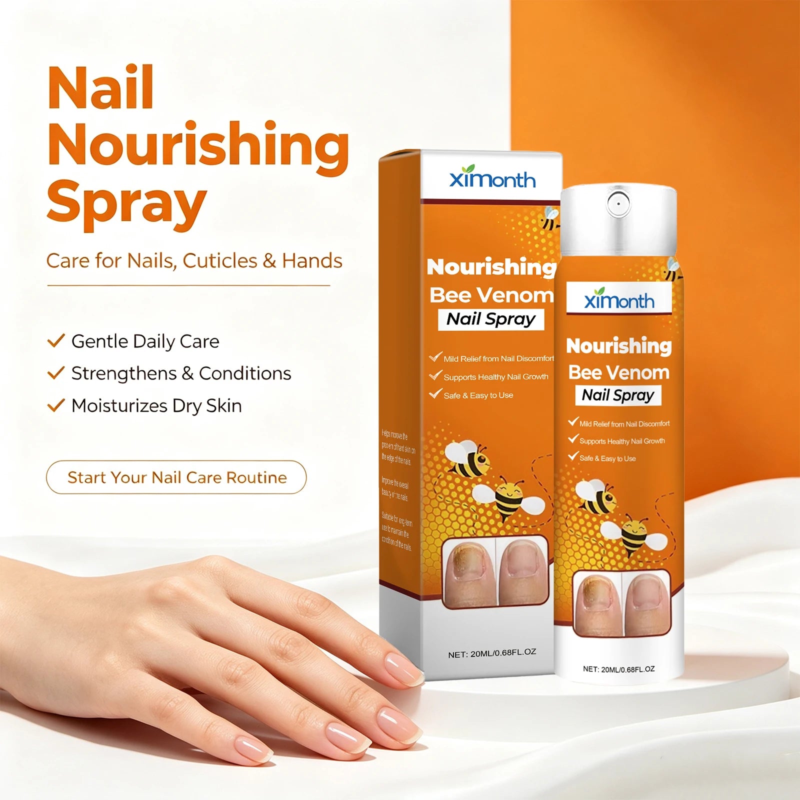 Bee Venom Nourishing Nail Repair Spray - 4