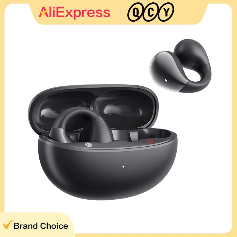 Open Ear Wireless Bluetooth 5.4 Earbuds with ENC Mic