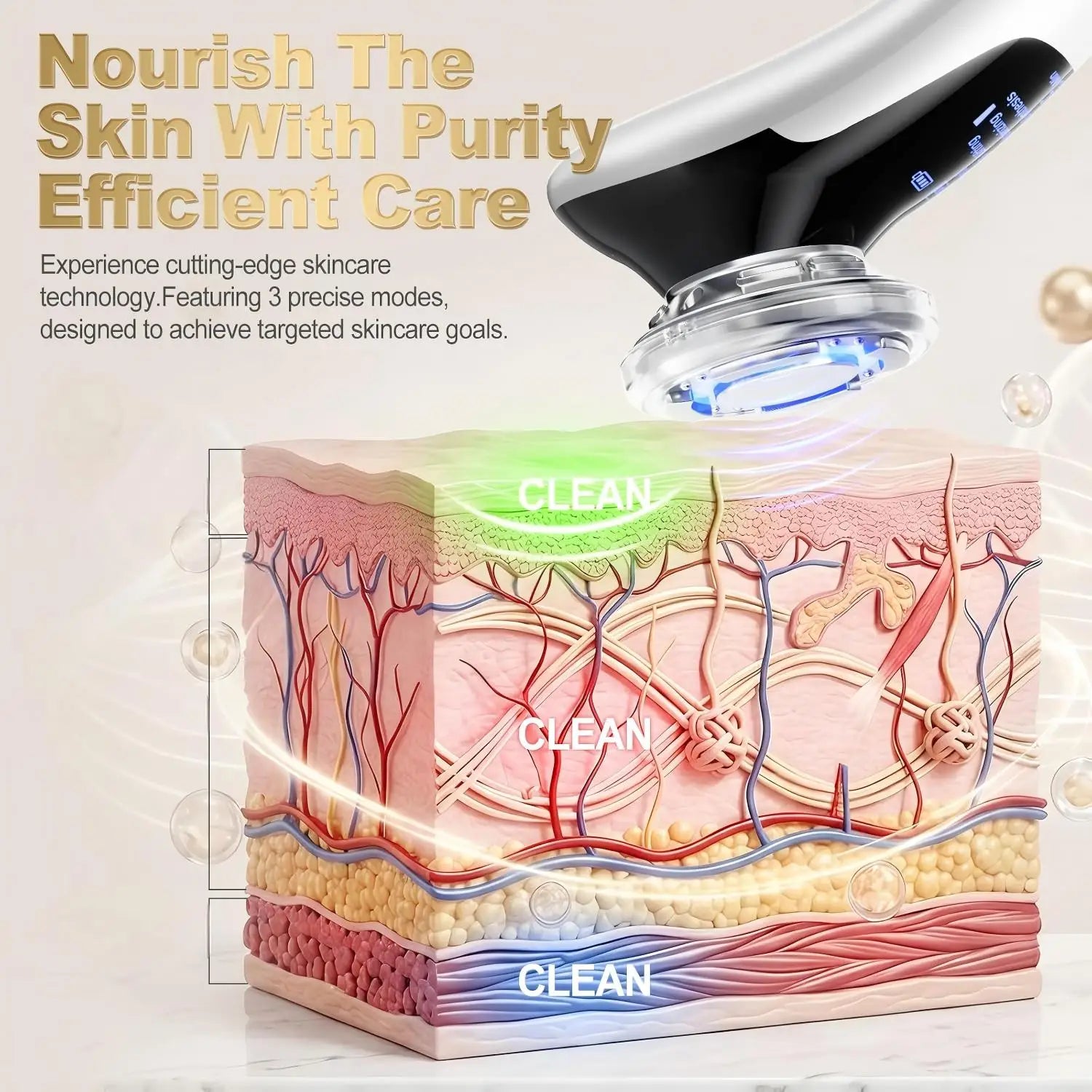5-in-1 Micro-Current Facial Rejuvenation and Tightening Device - 9