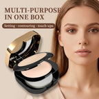 Double Layer Oil Control Pressed Powder for Matte Finish