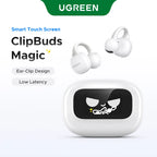 Smart Touchscreen Noise Cancelling Wireless Earbuds with Bluetooth 5.4