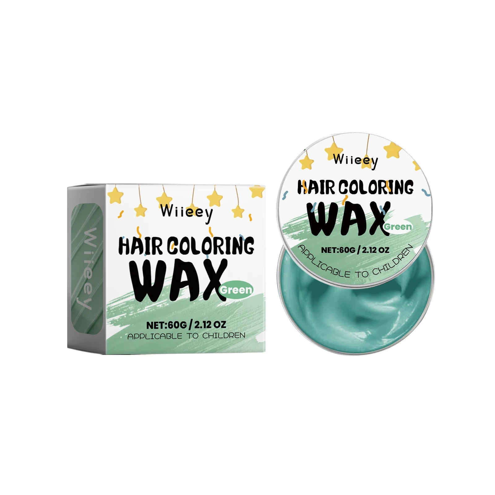 Temporary Hair Color Wax for Kids and Party Styling - 9