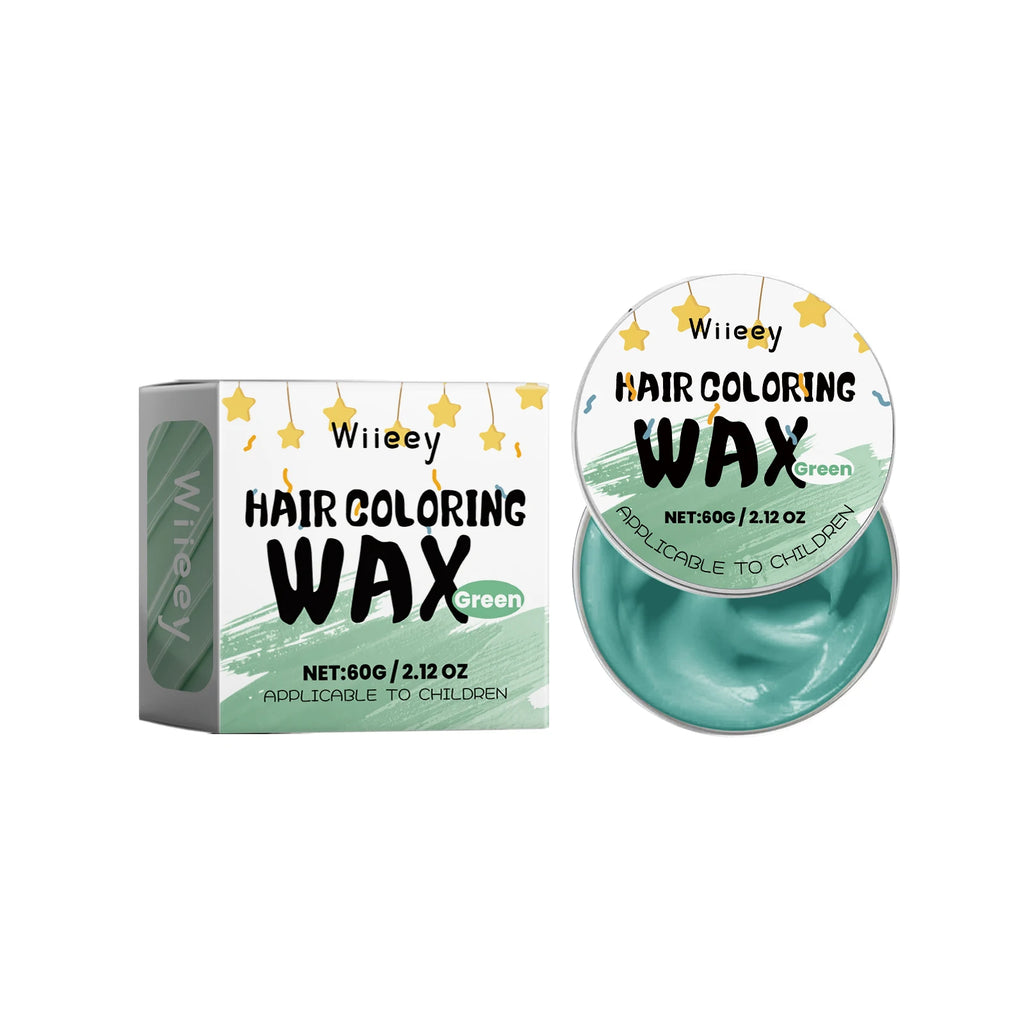 Temporary Hair Color Wax for Kids and Party Styling