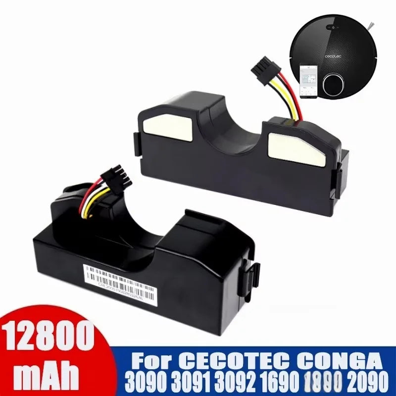 Replacement Battery for Conga 3090, 3091, 3092, 1690, 2090 Vacuums - 1