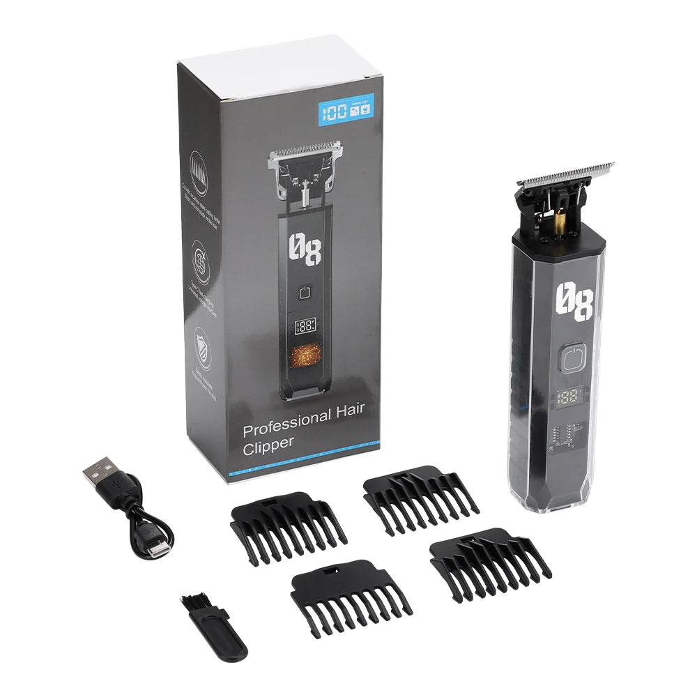 Professional Cordless Hair Trimmer and Grooming Clipper - 11