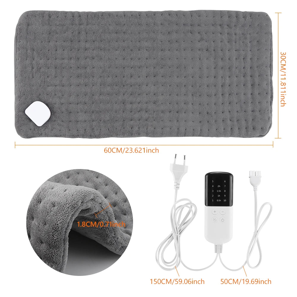 Electric Heating Pad for Back and Leg Pain Relief - 17