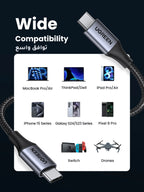 240W USB-C to USB-C Fast Charging and Data Sync Cable