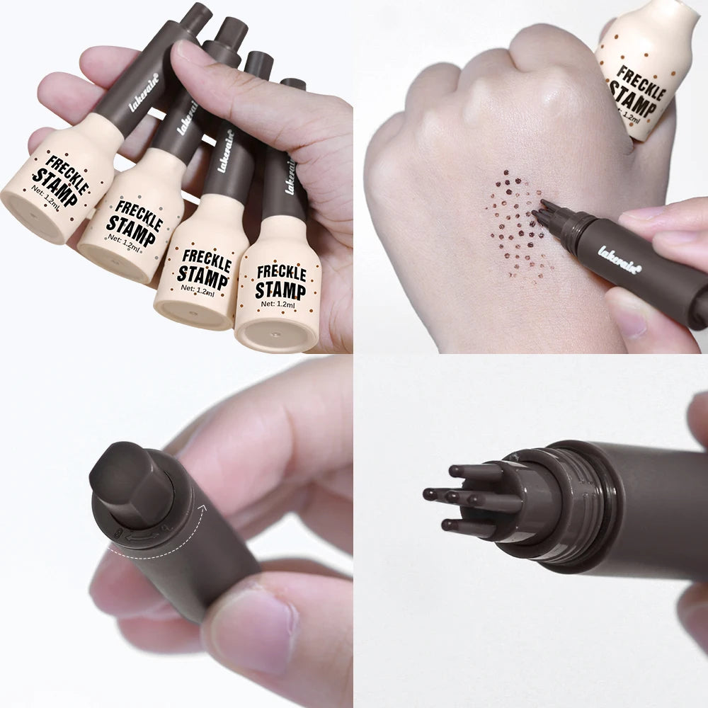Waterproof Natural Freckle Makeup Stamp Pen - 5