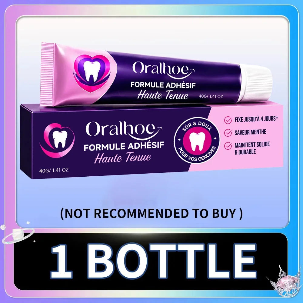 Soft Silicone Denture Adhesive and Reline Cushion