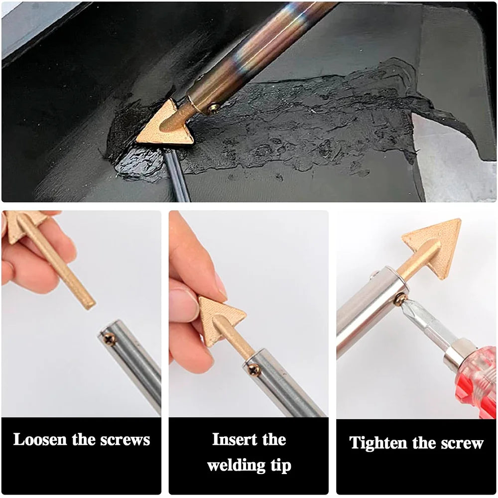 Copper Plastic Welding Gun Tips for Car Bumper Repair