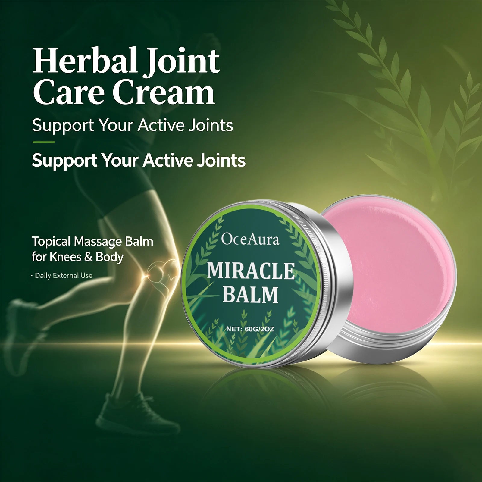 Herbal Massage Balm for Joint and Muscle Soreness - 5