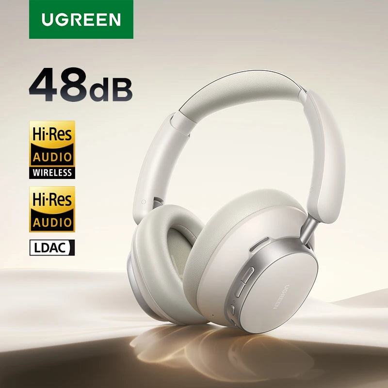 Hybrid Active Noise Cancelling Wireless Headphones with Hi-Res Audio