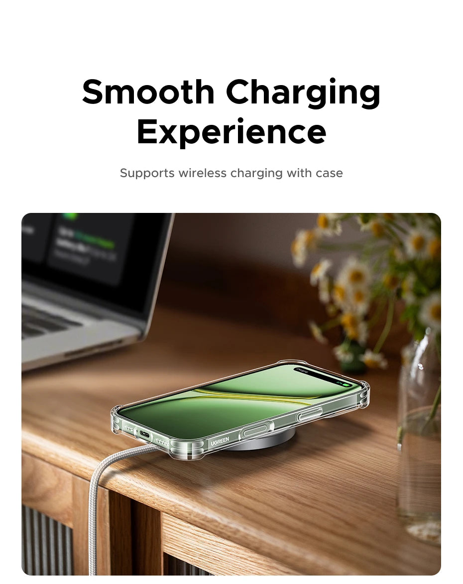 Shockproof Transparent Protective Case for iPhone Series - 18