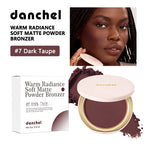 Soft Matte Bronzer Powder for Natural Face Contouring