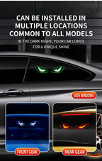 Solar Powered Demon Eye LED Car Warning Light