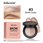 Two-Color Eyebrow Powder Duo for Natural Brows and Contouring