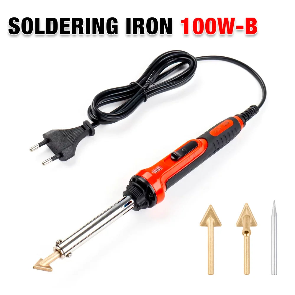Plastic Repair Welding Iron Tool for Car Bumpers and Leather - 17