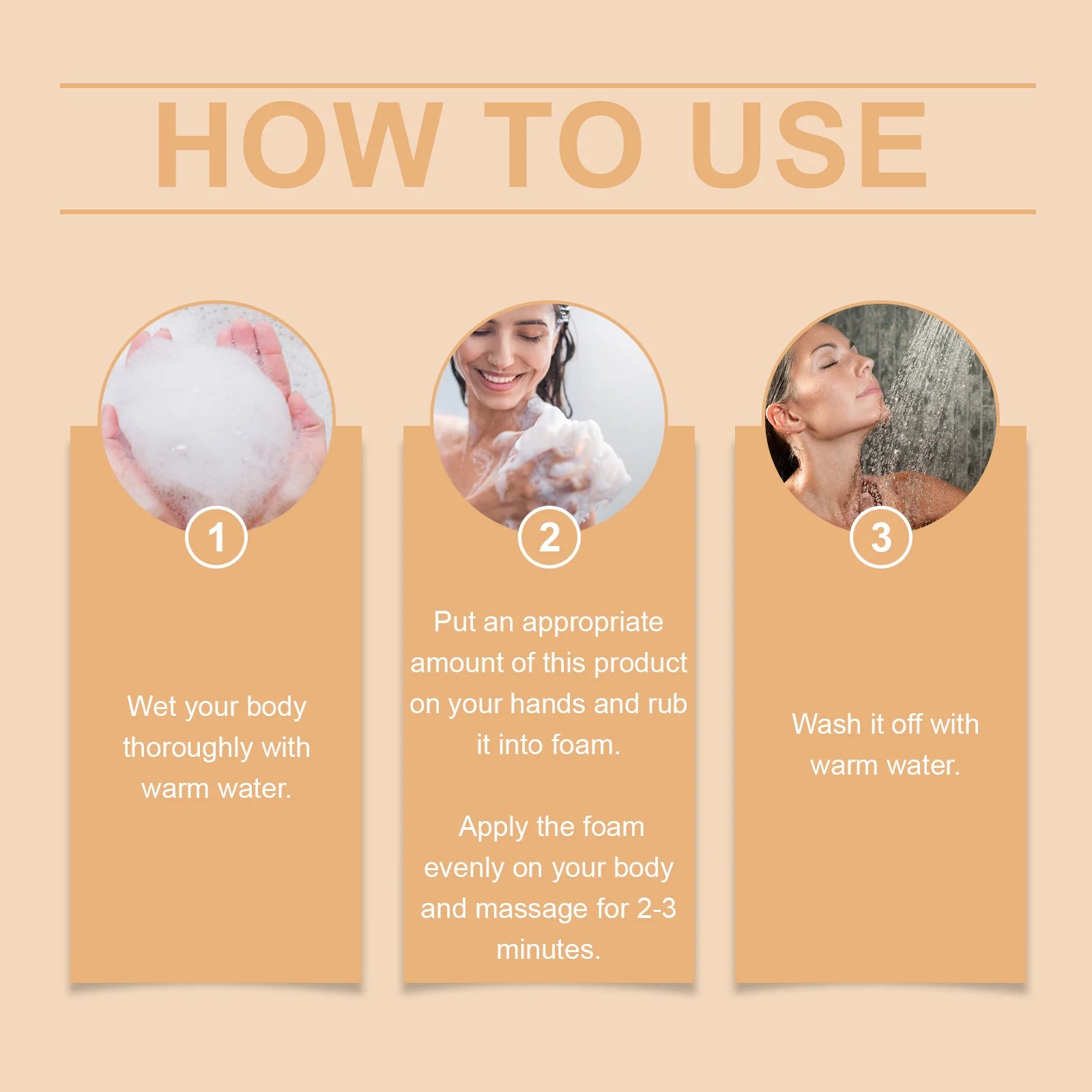 Persimmon Body Wash for Sweat Odor Elimination - 12