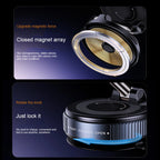 15W Magnetic Wireless Charging Phone Holder with Vacuum Suction Mount