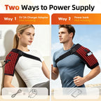 Red Light Therapy Heated Shoulder Wrap